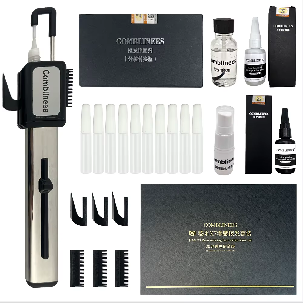 Comblinees – ensemble d'outils d'extension de cheveux de qualité Salon