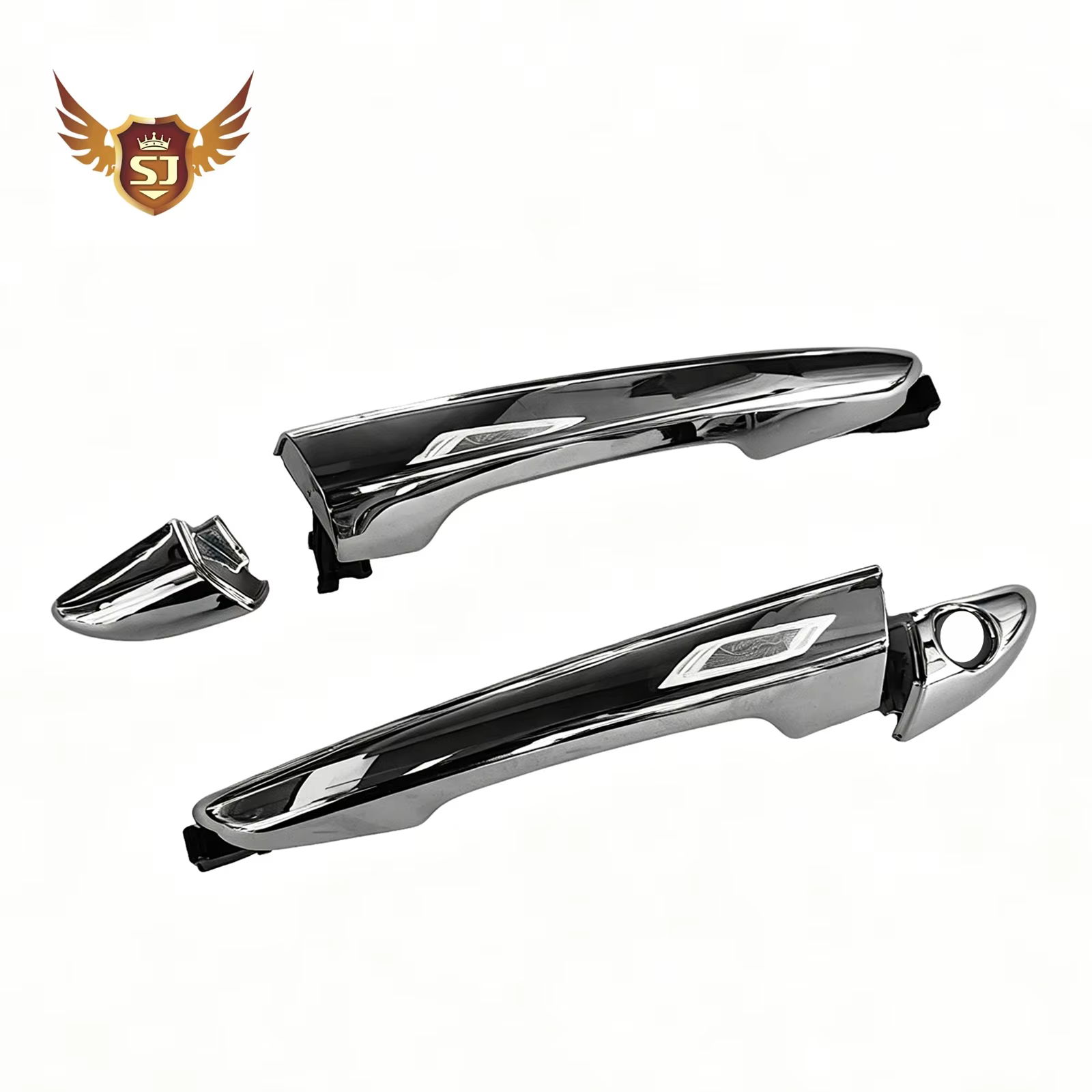 Poignée de porte extérieure chromée pour Hyundai Sonata 2015-2019 CHROME AVANT ARRIÈRE GAUCHE DROITE