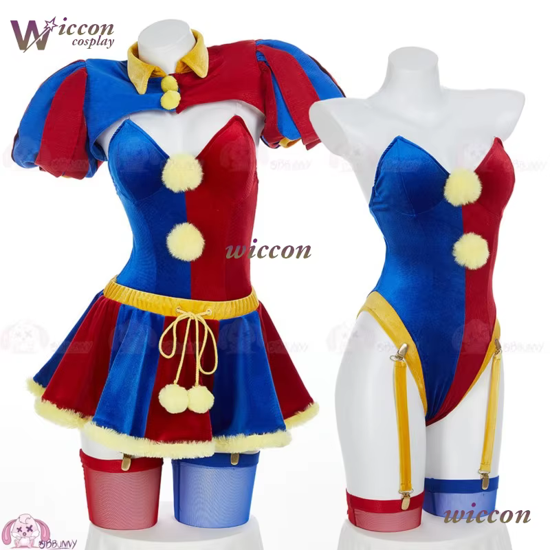 Costume de Cosplay Clown cirque