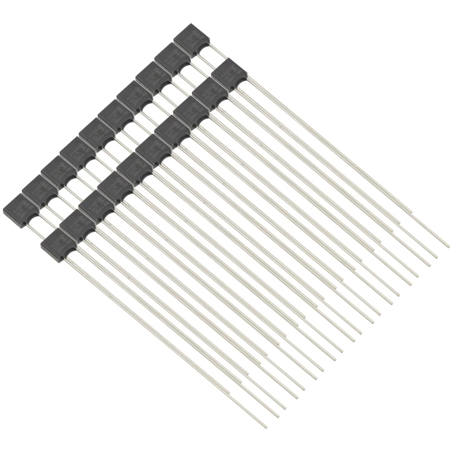 10 pièces fusible thermique coupure TF 102 ℃   102 degrés 250V 3A A1-3A-F