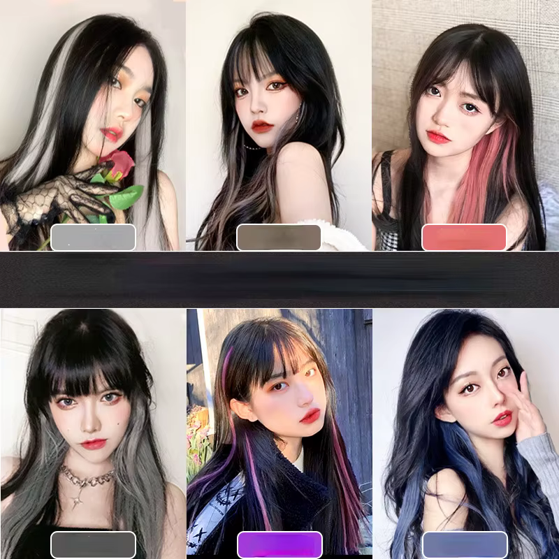 Réinitialisation d'extension de cheveux synthétiques