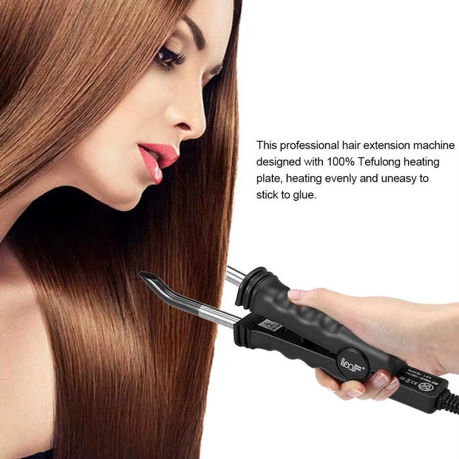 Outils de liaison de kératine de fer d'extension de cheveux connecteur de chaleur de Fusion Machine température