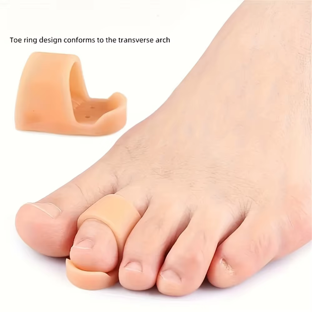 Redresseur d'orteils, Correcteur d'orteils en marteau, Protecteur d'orteils superposés, Séparateur d'orteils, Coussinet orthopédique pour pied, Orthèse pour l'incurvation des orteils