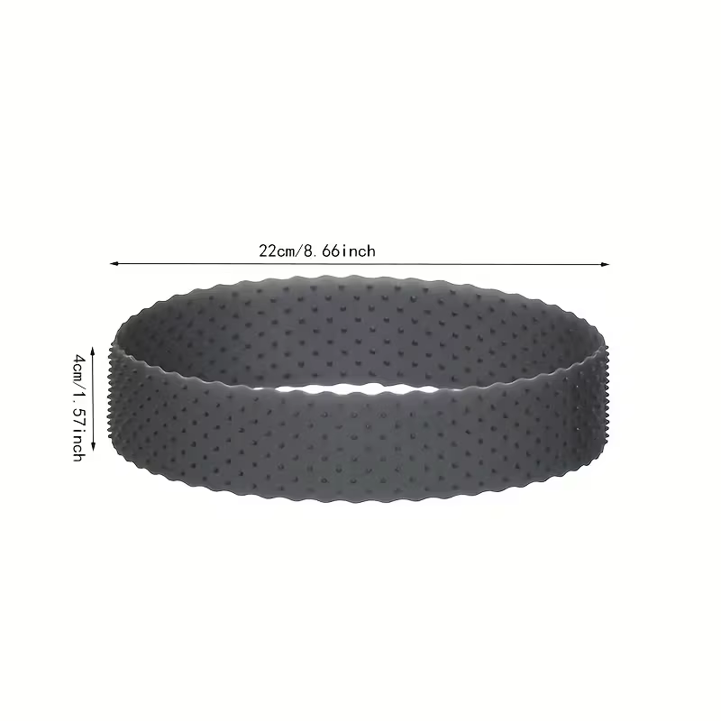 Bandeau de maintien de perruque en silicone élastique