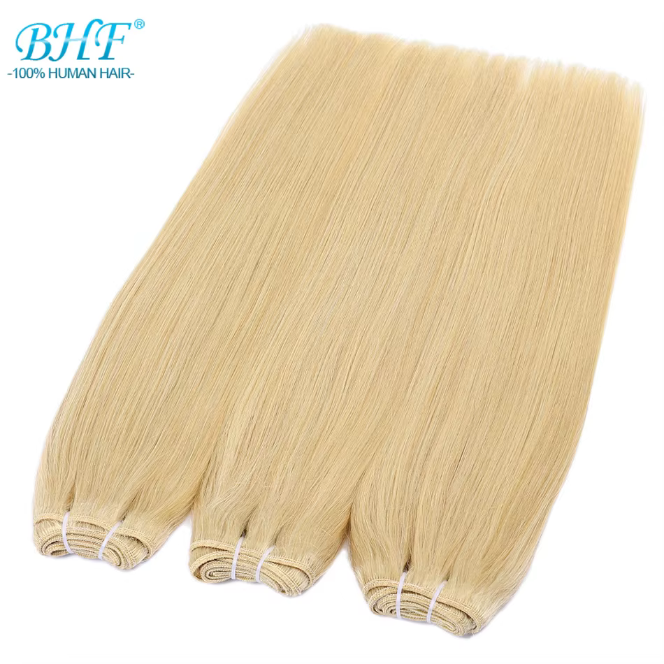 Tissage en lot brésilien naturel Remy européen lisse