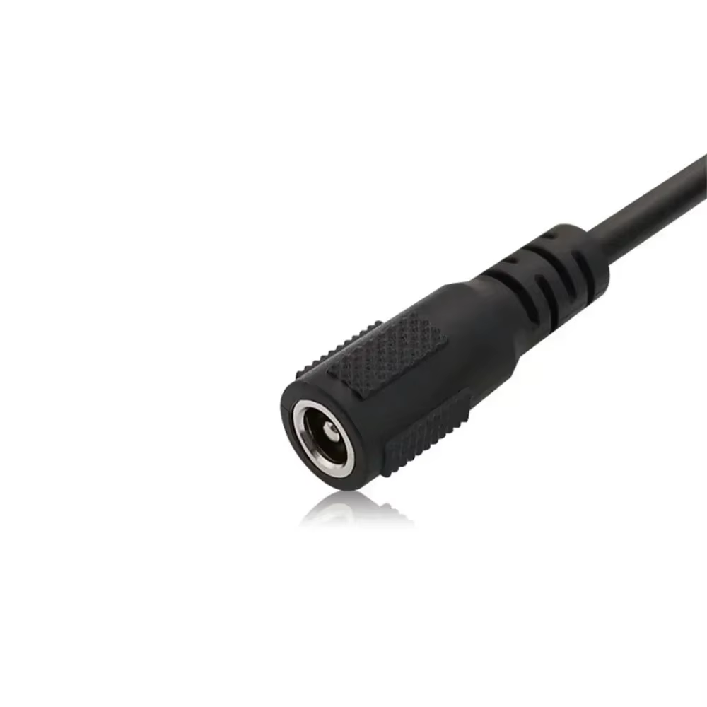 Câble d'extension d'alimentation pour caméra de Surveillance DC5521, 2m, Protection de sécurité, accessoires de vidéosurveillance