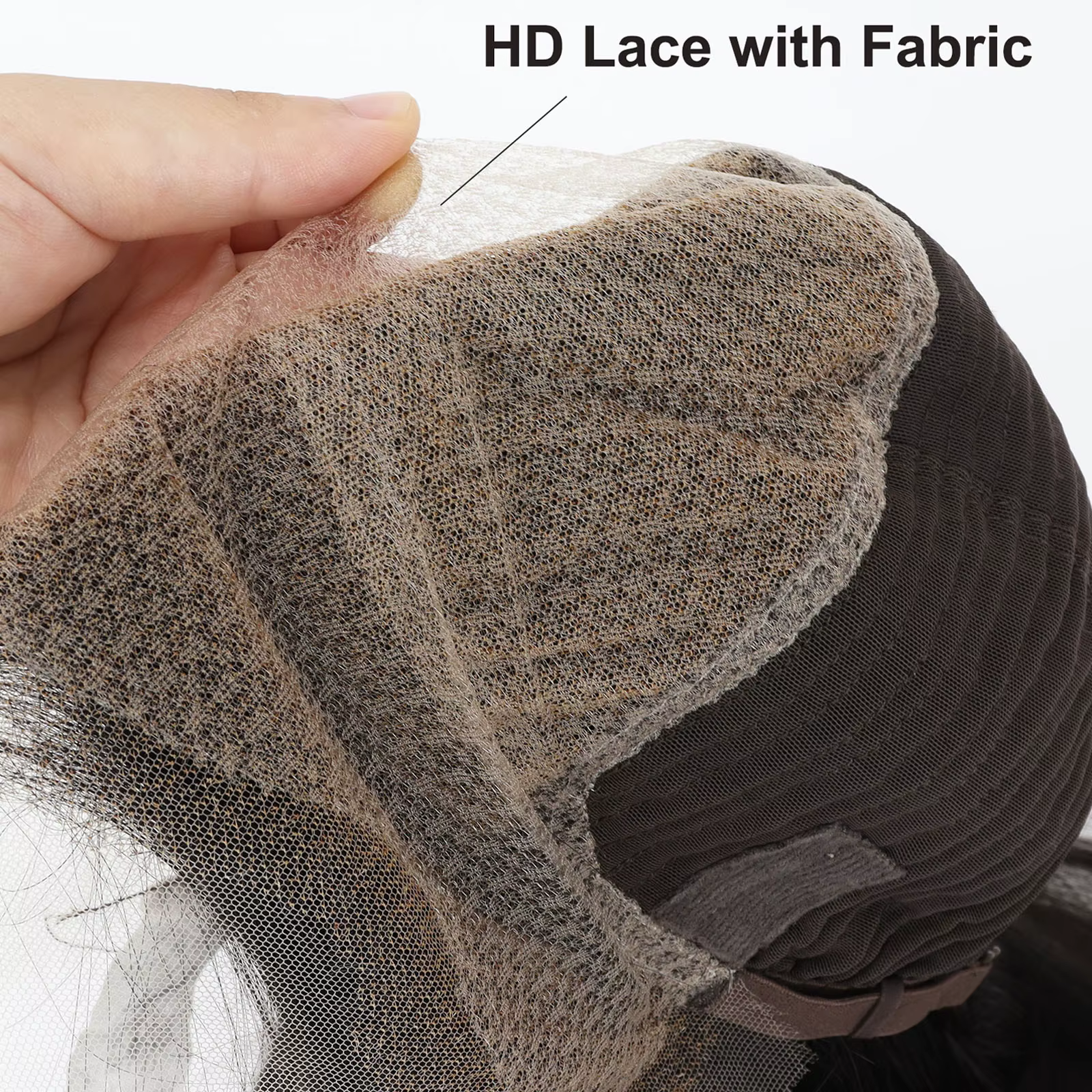 Perruque Lace Front Ultra Fine HD en Cheveux Humains Vierges Européens avec Nœuds Décolorés
