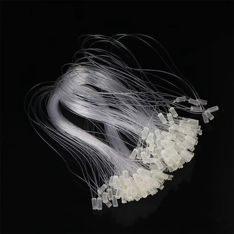 200 micro-anneaux pour extensions de cheveux, outils à boucles avec embouts en plastique transparent durable et utilisation facile pour salon, maison, coiffure DIY