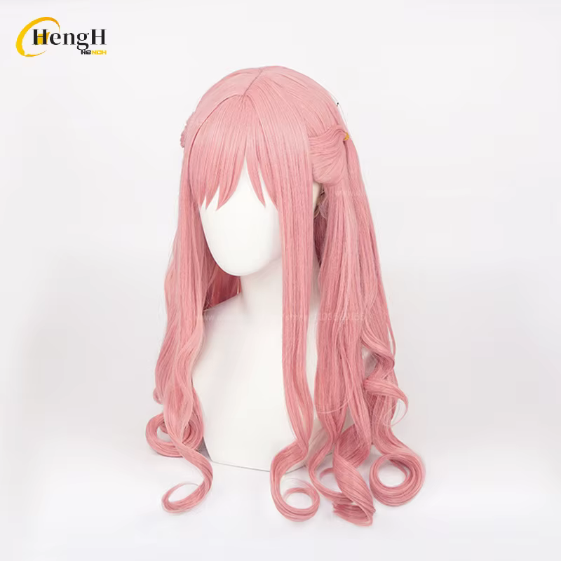 Anya Forger Cosplay Perruque Synthétique pour Femme