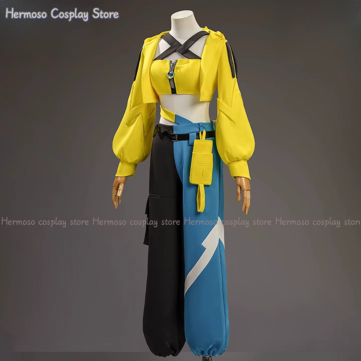 Perruque de Costume Canari James Cosplay pour adulte