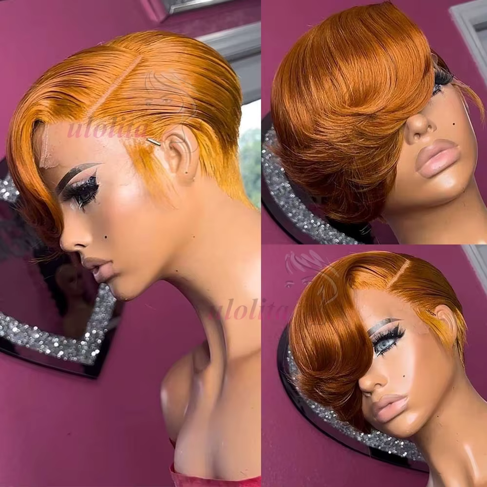 Perruque Lace Frontal 13x4 en cheveux humains Remy brésiliens