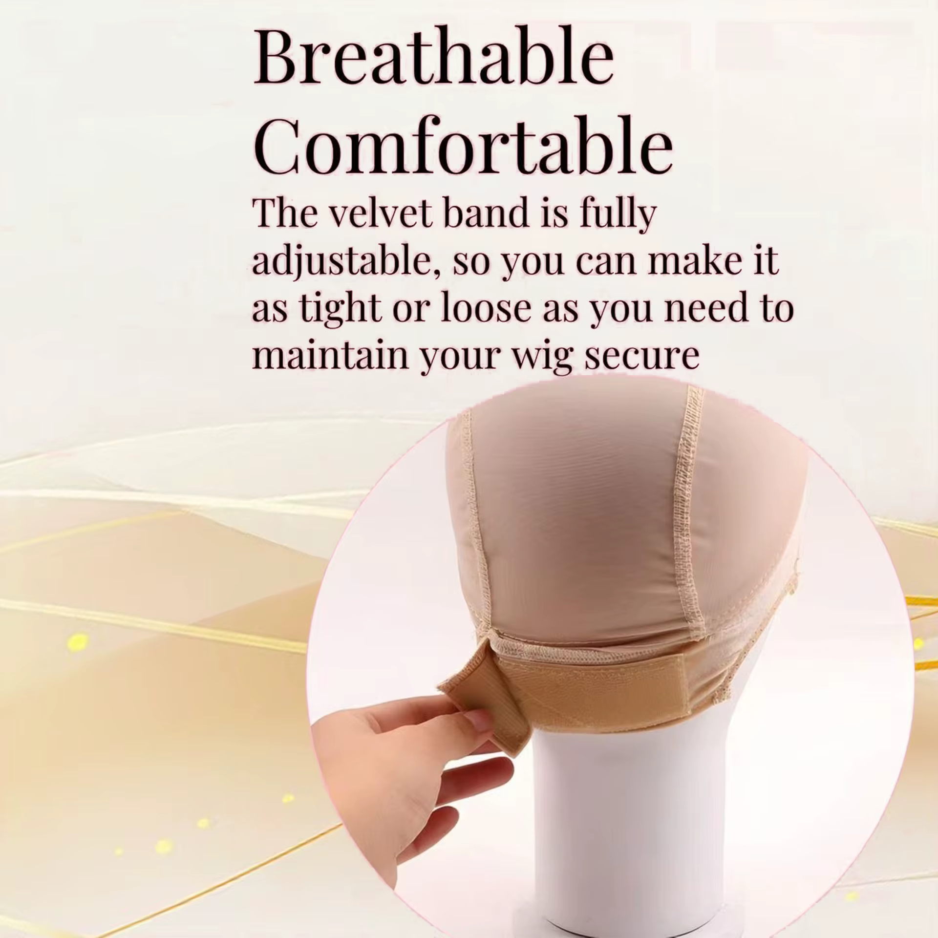 Bonnets de perruque Ultra doux