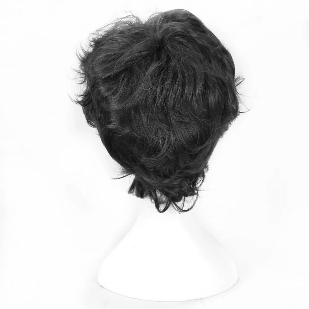 Perruque pour homme avec frange