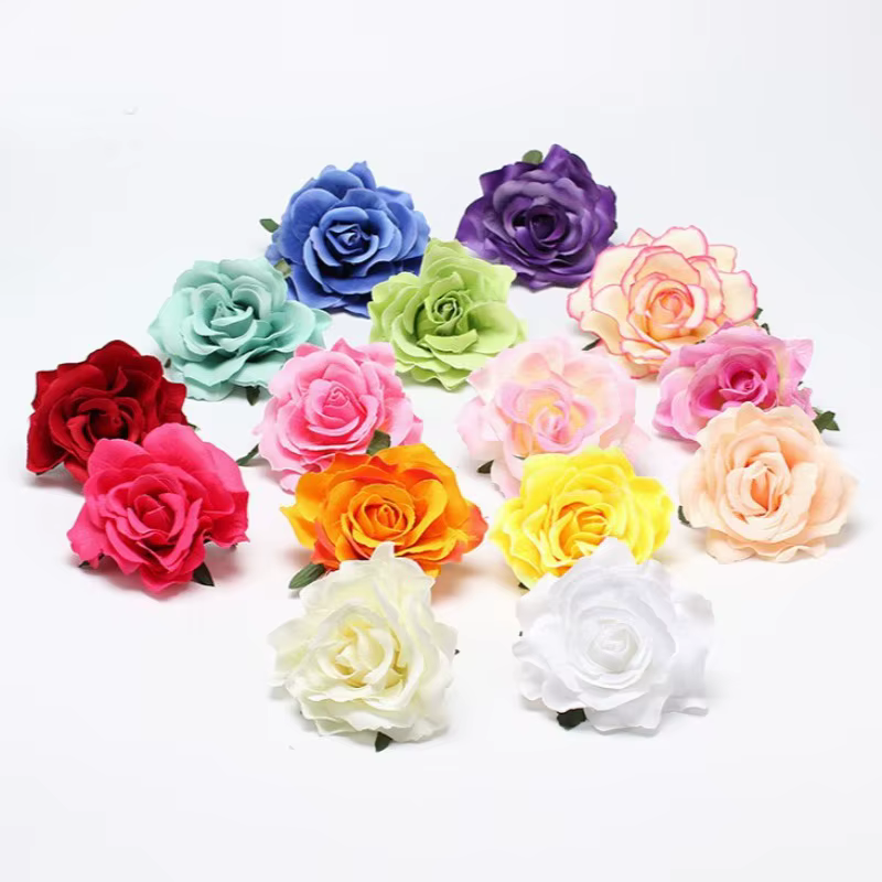 Fleurs de flamenco pour cheveux