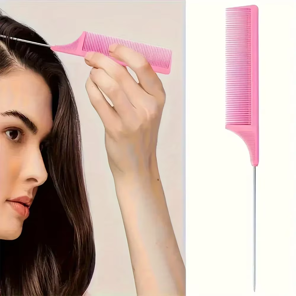 Ensemble de peignes de coiffure 4 pièces