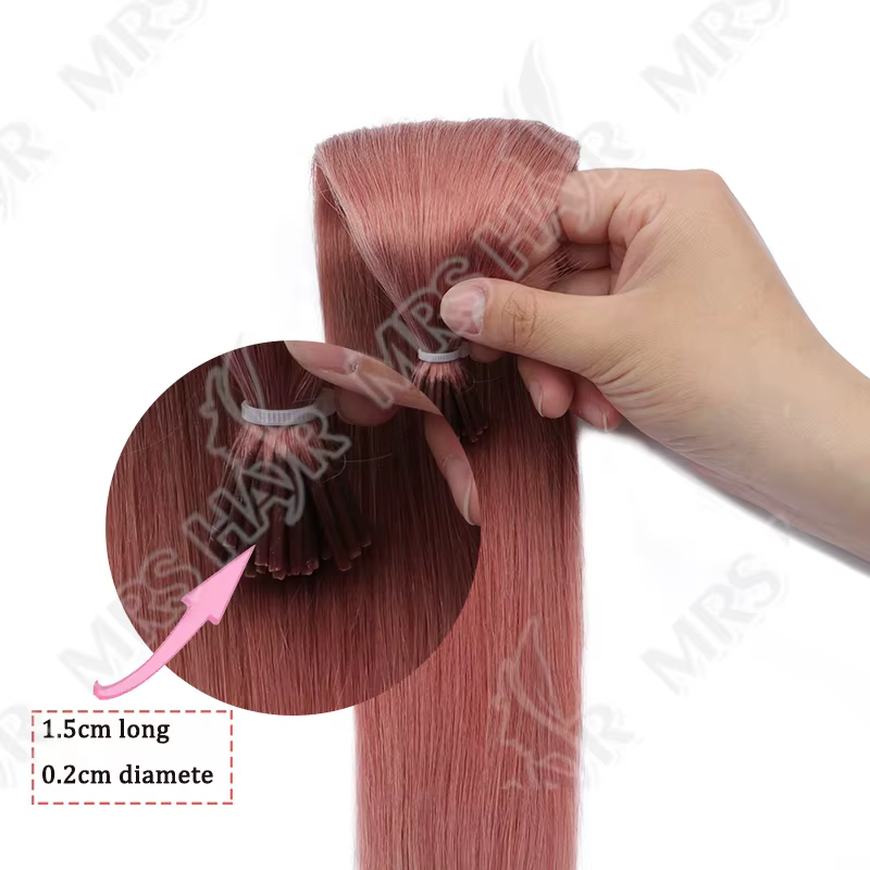 Extensions de cheveux en kératine I-Tip
