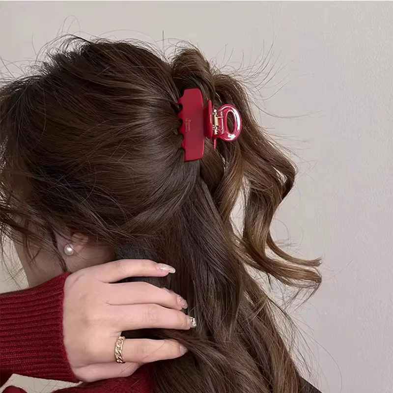 Pinces à cheveux élégantes en acétate pour femmes