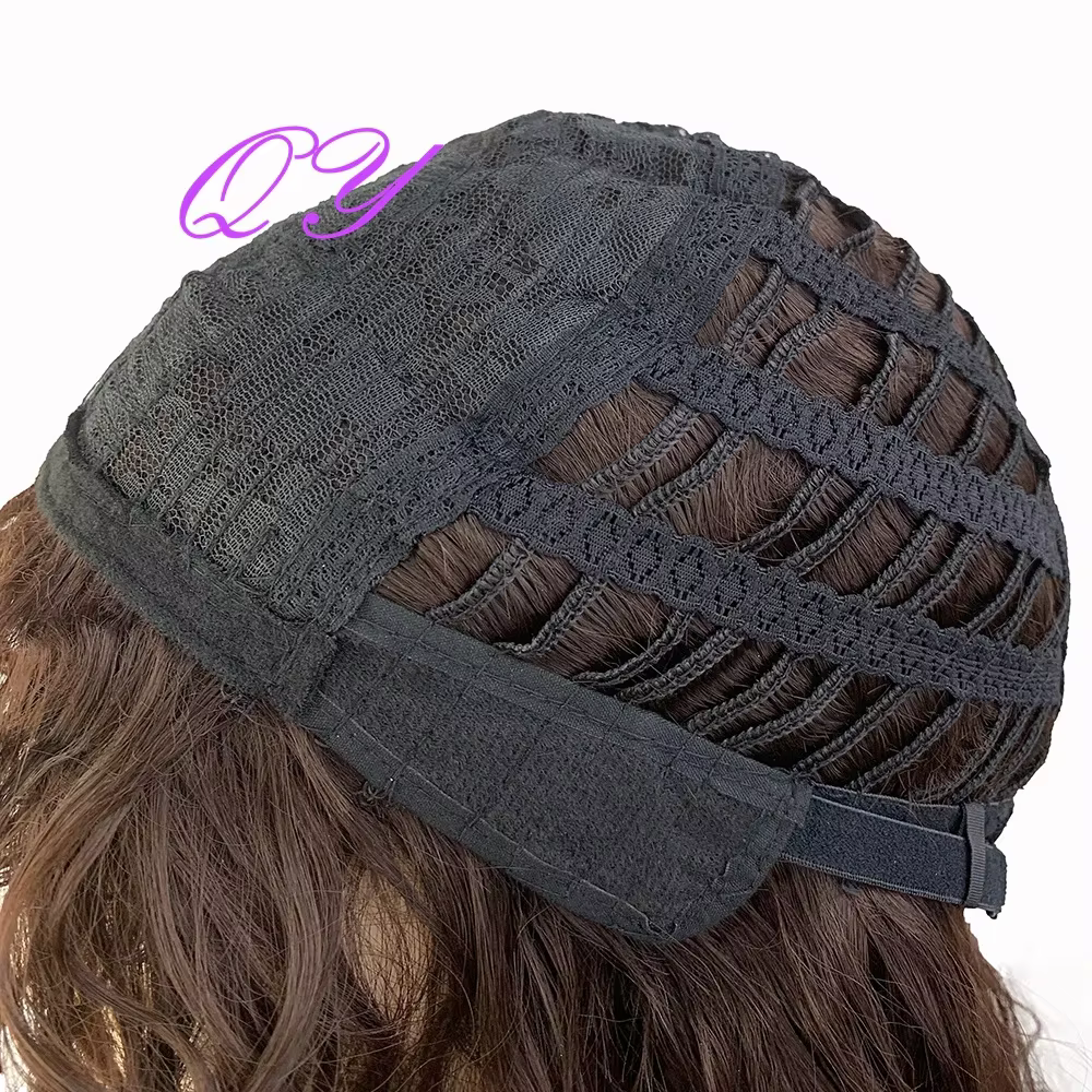 Perruque Synthétique Longue Bouclée pour Homme