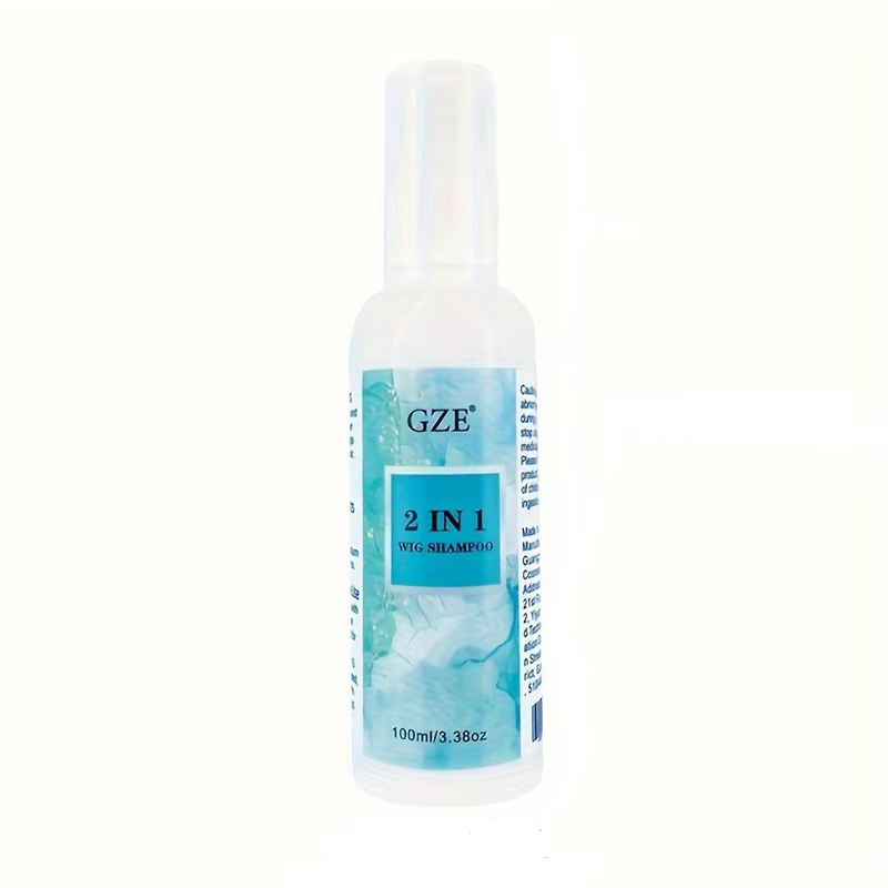 Shampoing pour perruque GZE 2 en 1 pour cheveux synthétiques