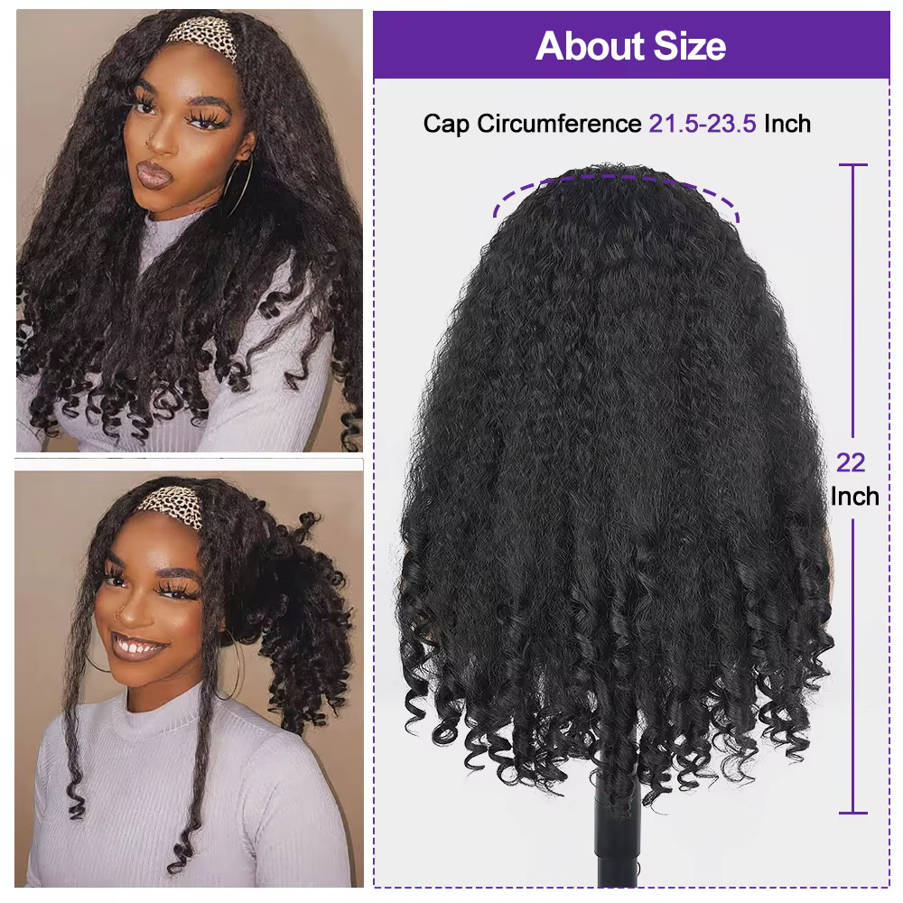 Perruques Afro bouclées pour femmes noires