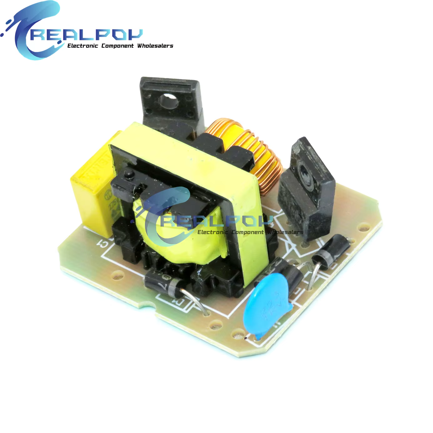 Module d'alimentation onduleur double mode 40W DC-AC 12V vers 220V, transformateur élévateur de tension