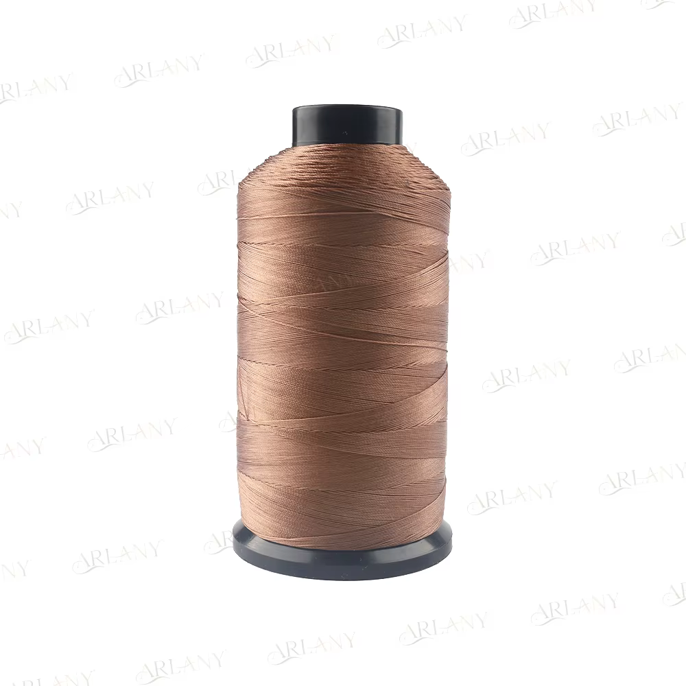 Fil de Tissage en Nylon Collé pour Extensions de Cheveux