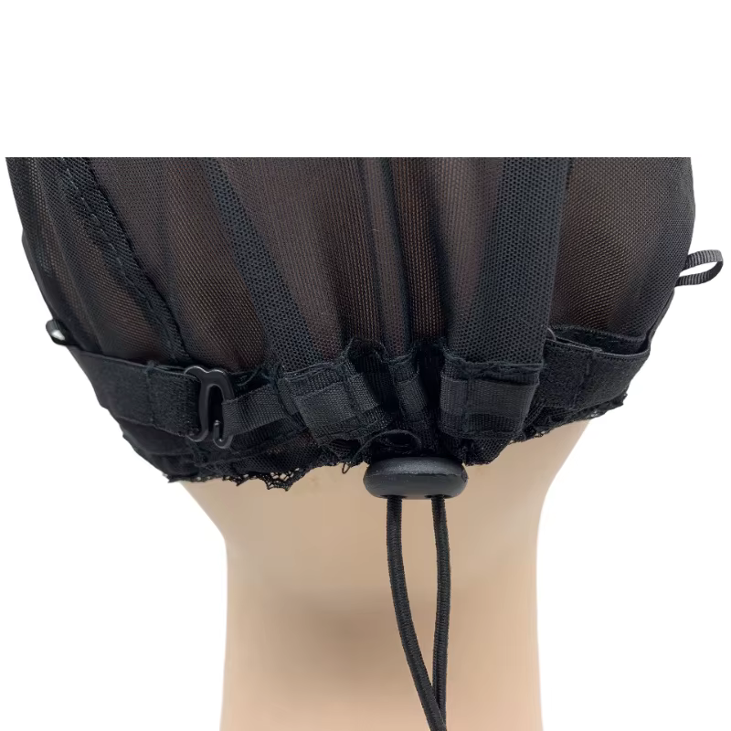 IRUIBEAUTY – bonnet de perruque demi-réglable en Nylon 3/4