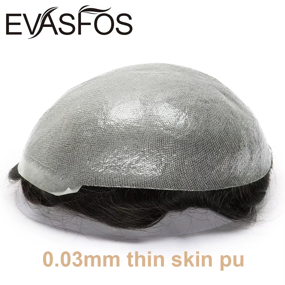 Perruque de prothèse capillaire pour hommes