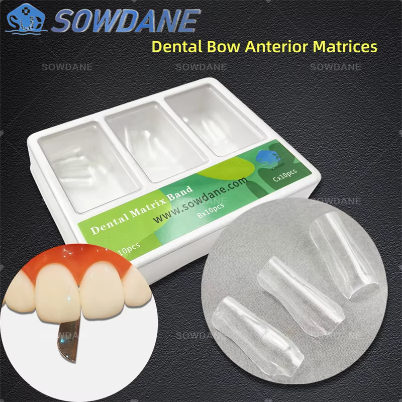Bandes Matrices Dentaires Supérieures, Bande Matrice en Polyester, Nministériels d Transparent, Système Matrice Profilée Sectionnelle