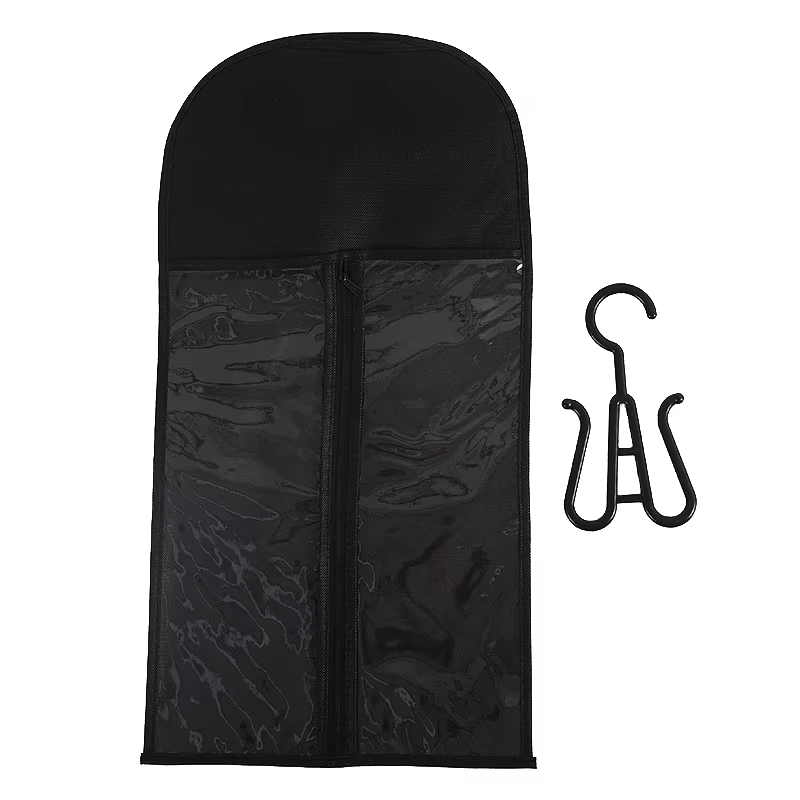 Sac de rangement pour perruque avec support de cintre