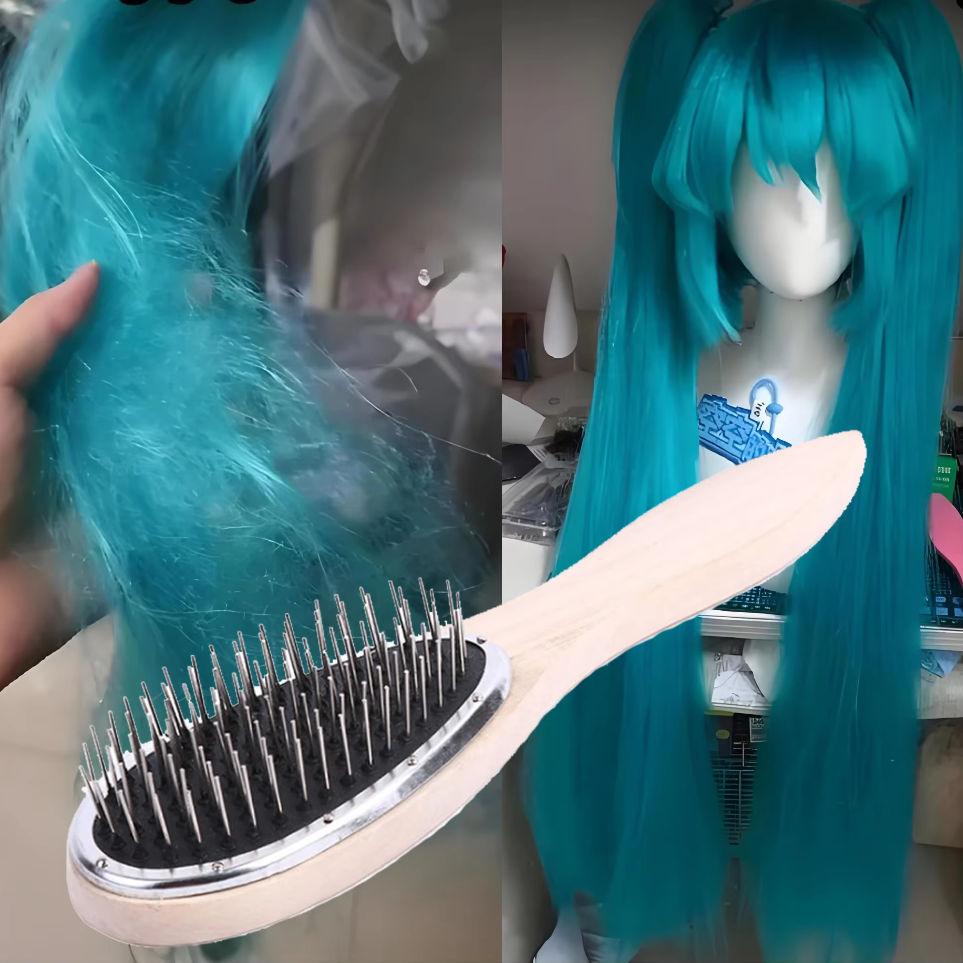 Brosse professionnelle pour perruque