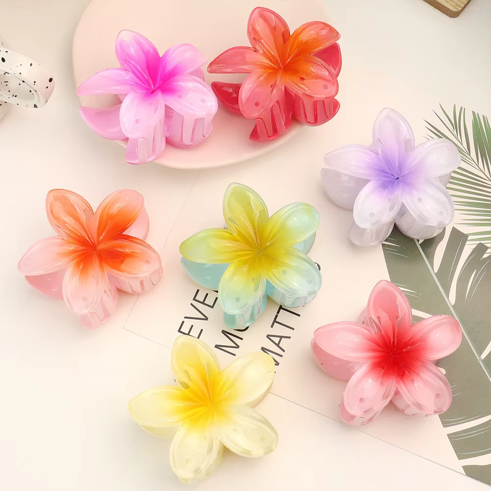 Pince à cheveux florale pour femmes