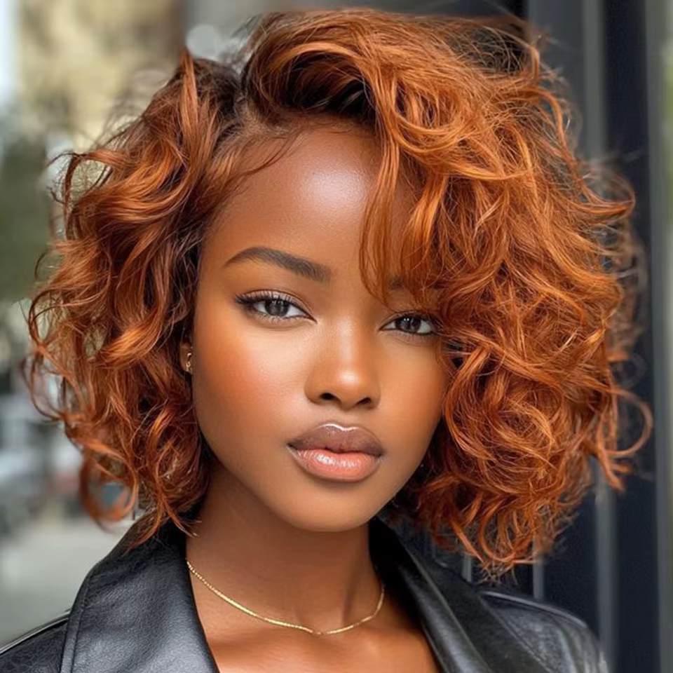 Perruques Lekker Ginger 100% Cheveux Humains
