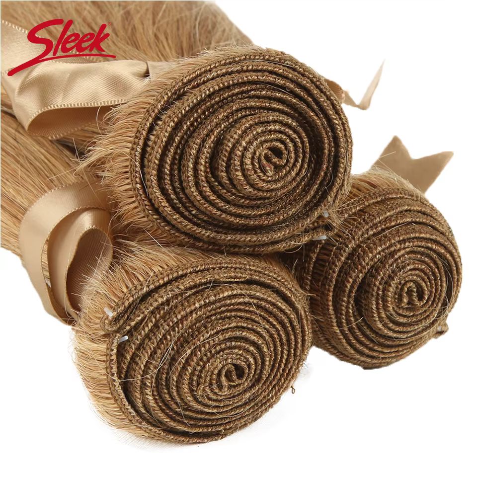 Tissage en lot brésilien naturel Remy lisse et soyeux