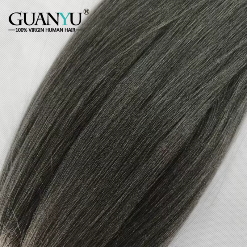 Tissage en lot Yaki 100% naturel lisse ombré avec reflets