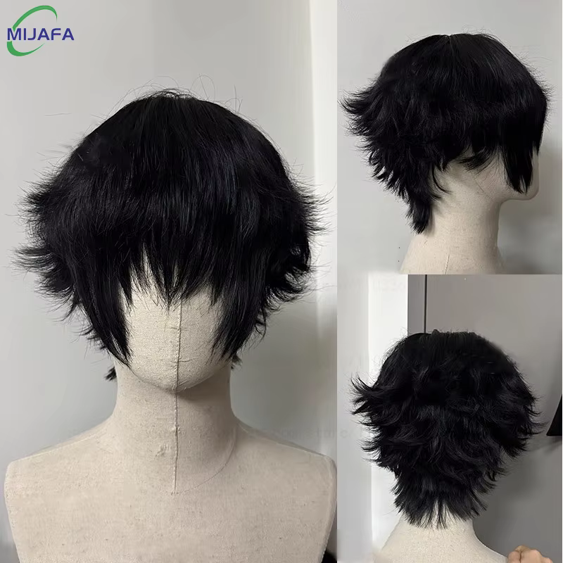 Haute qualité jeu P5 Amamiya Ren Cosplay perruque Kurusu Akira
