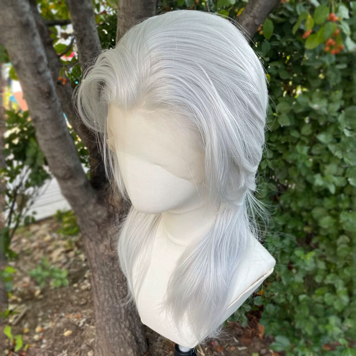 Perruques Lace Front Synthétiques Courtes et Bouclées pour Femme