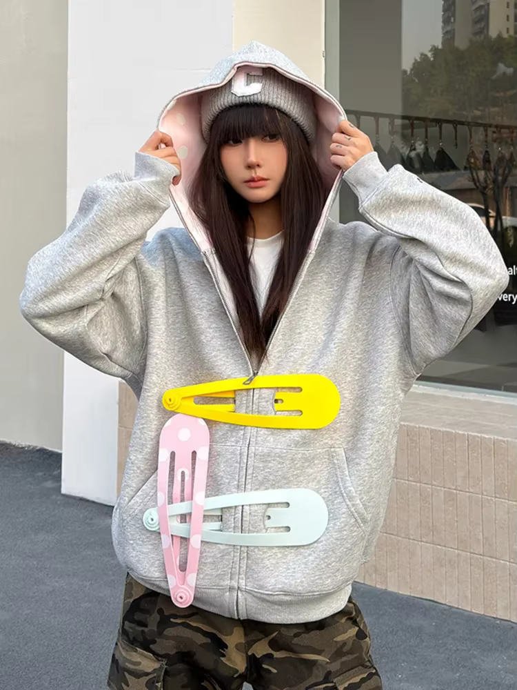 Barrettes à cheveux XXL à pois mignonnes 20 cm – Pinces BB tendance et créatives pour la décoration de sacs à dos et de rideaux