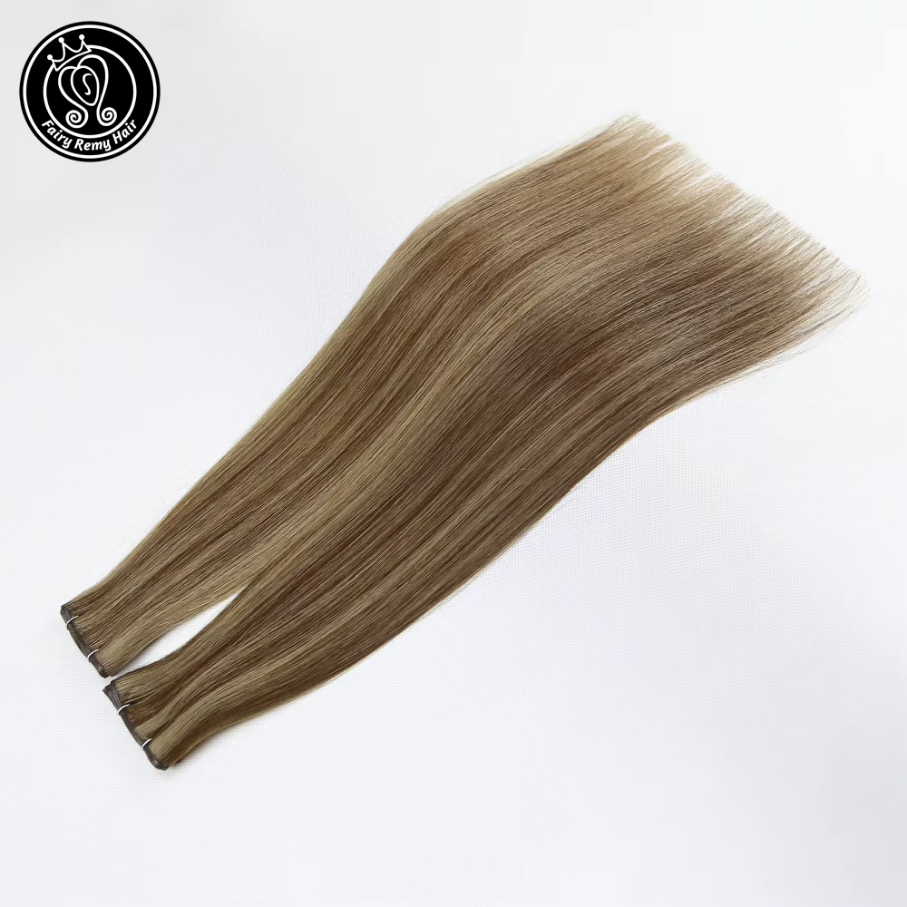 Extensions de cheveux Genius Weft en cheveux humains à coudre