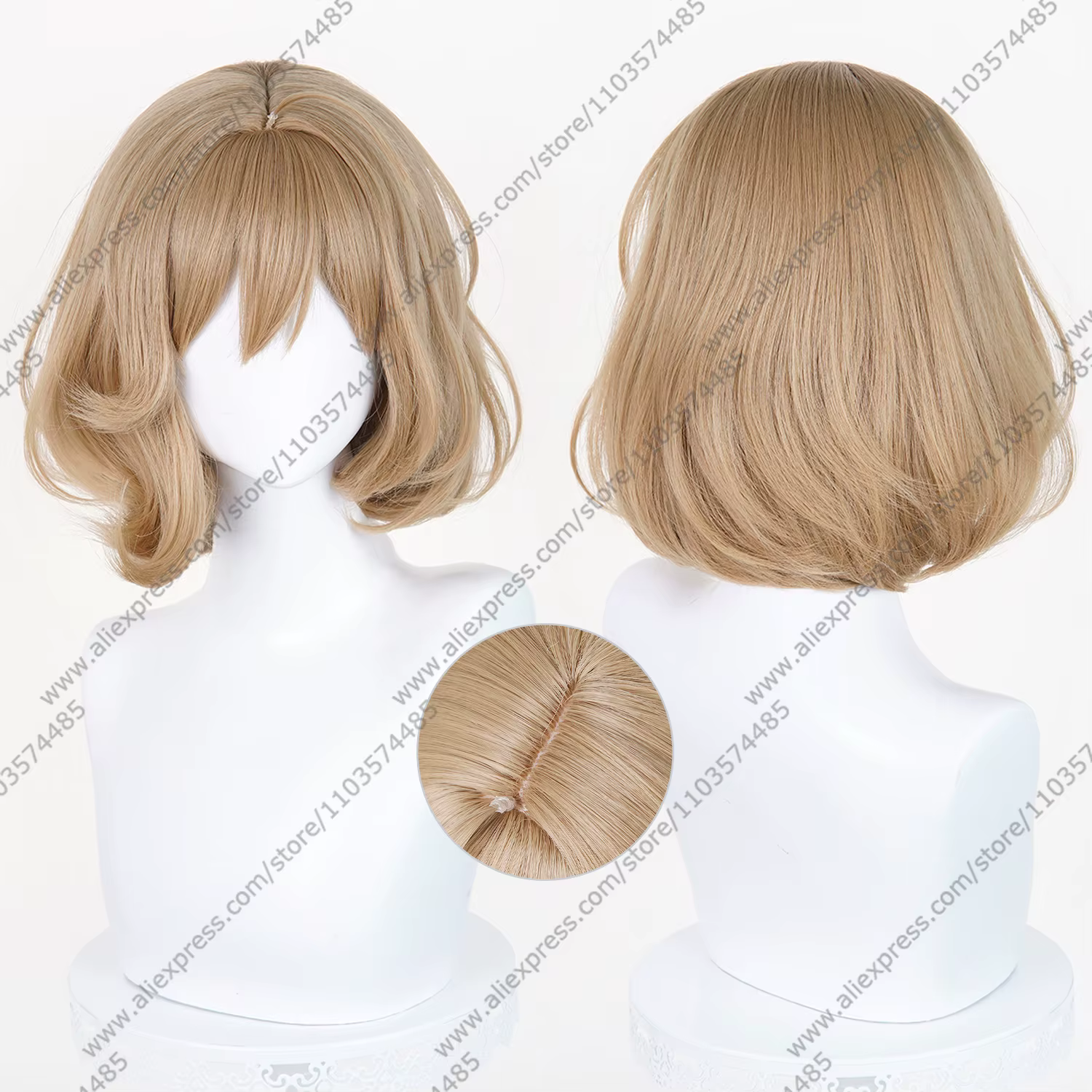 Perruque de cosplay NIKKE Anis