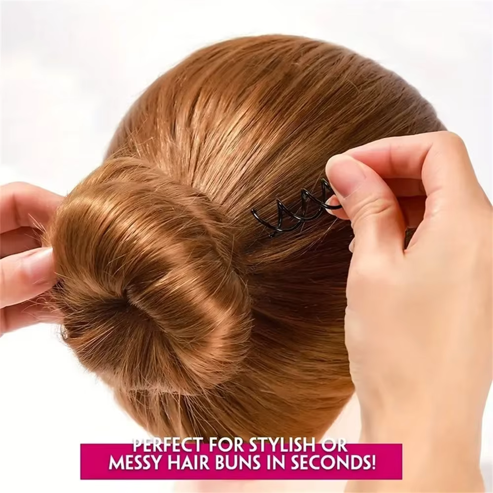 Épingles à cheveux en spirale