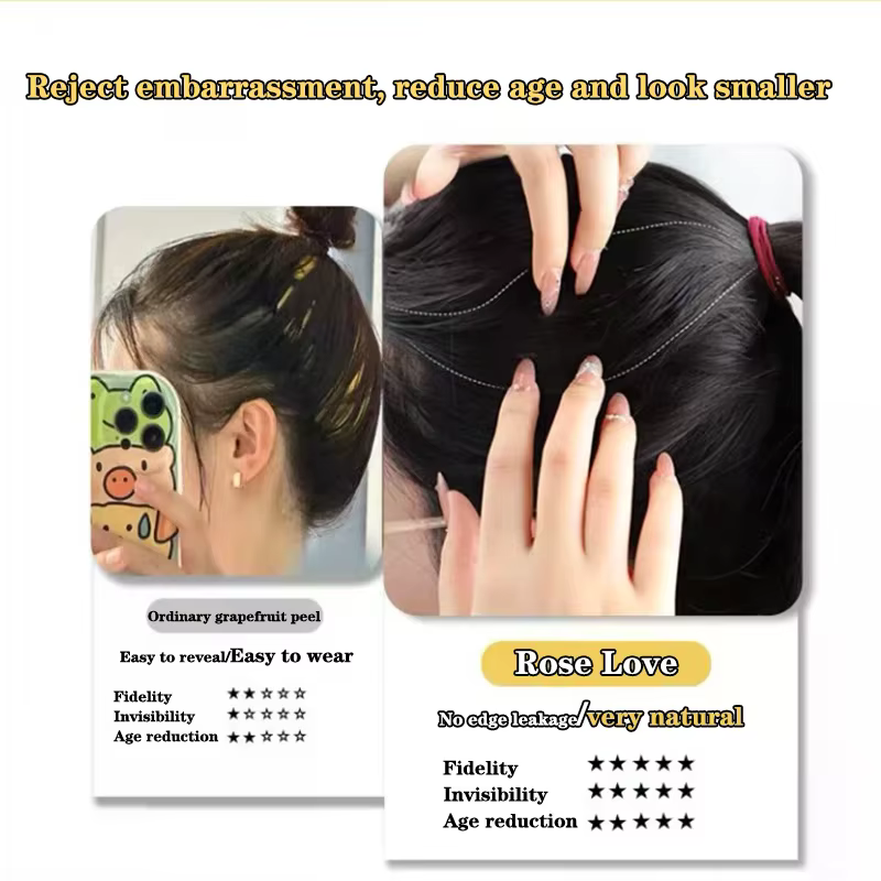 Accessoire de coiffure pour perruque : Outil de coiffage naturel et volumineux pour queue de cheval haute et crête