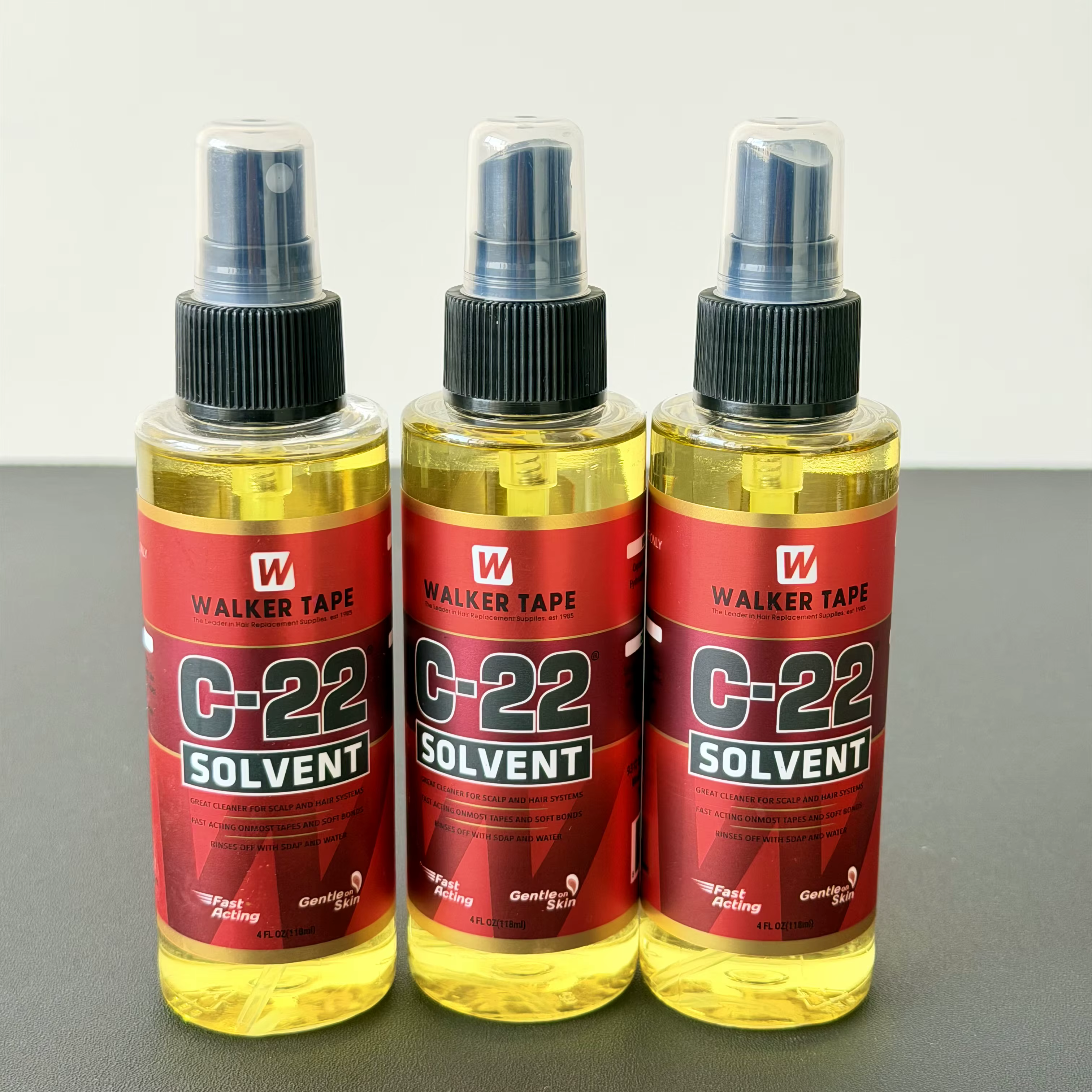 Adhésif pour prothèses capillaires Walker Tape Ultra Hold en gros et dissolvant de colle pour perruques C22 de 118 ml