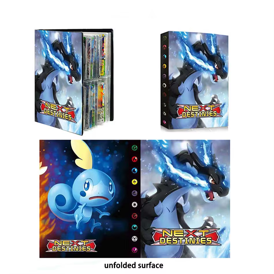 Album de cartes Pokémon 2027@@@ – Livre de collection pour 240 cartes – Nouveau modèle créatif – Classeur de rangement pour cartes de collection