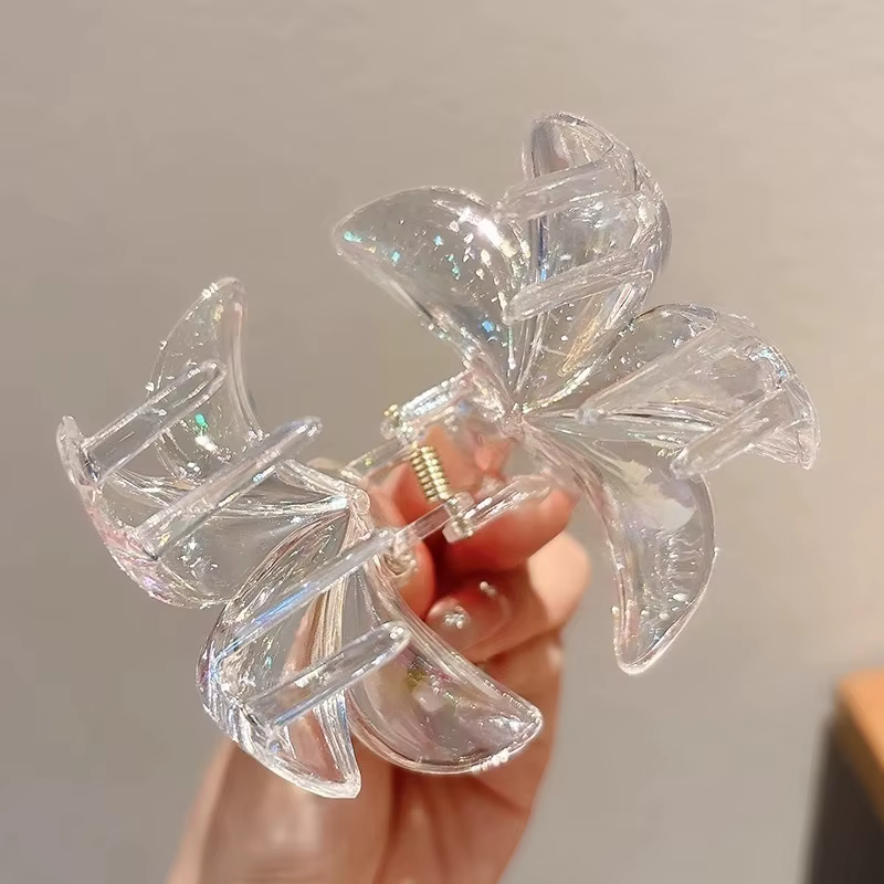 Pince à cheveux en plastique doux