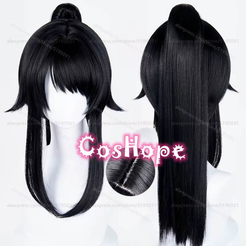 Perruque de Cosplay Ayano Aishi avec queue de cheval
