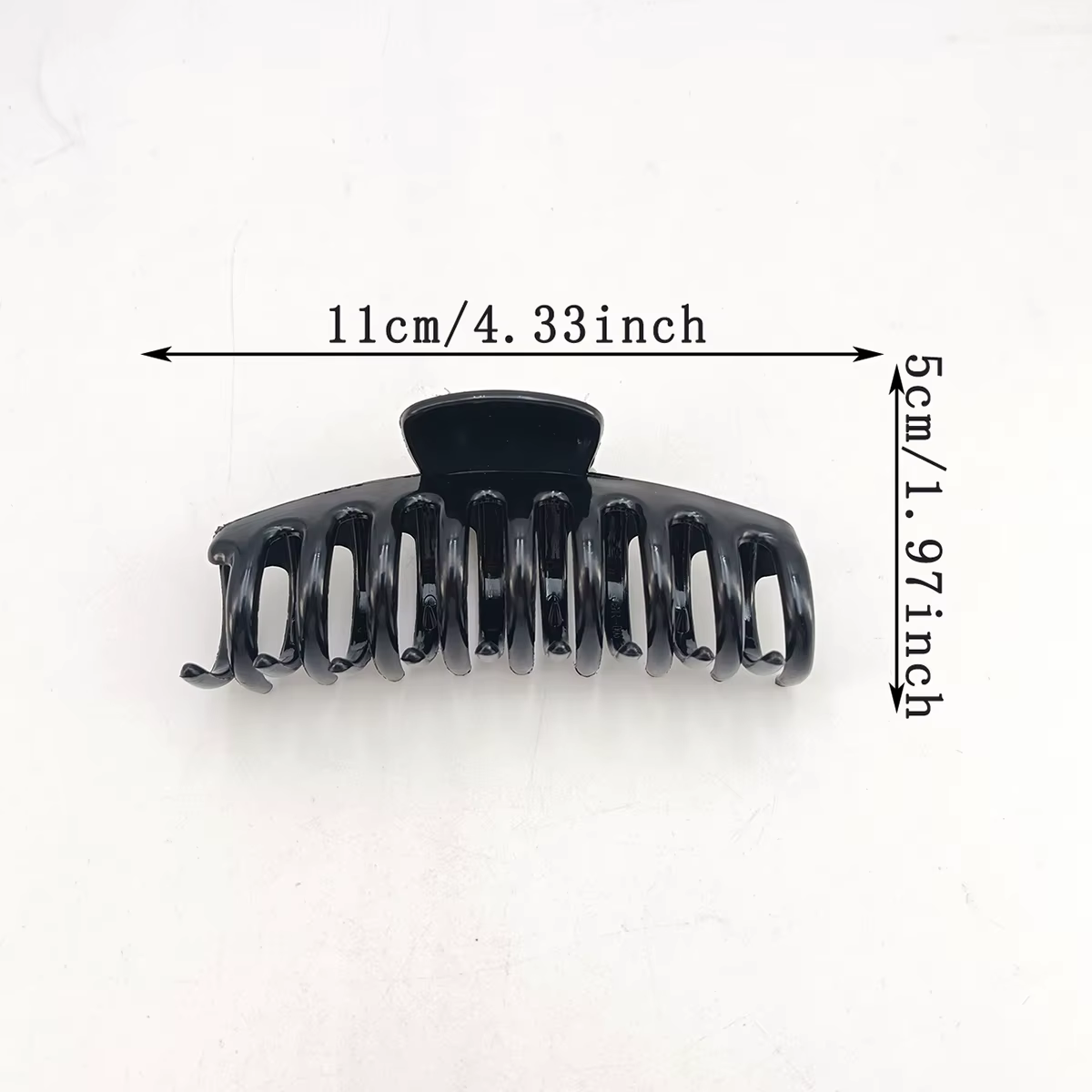 Sicone simplicité quille pince à cheveux pour femme couleur unie élégant requin