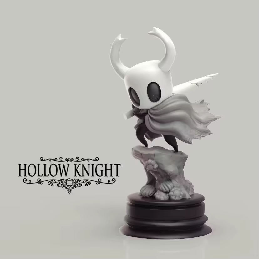 Figurine d'anime Hollow Knight Little Knight, jouet modèle fait à la main, accessoires de jeu, châssis, fait à la main, modèle en pvc