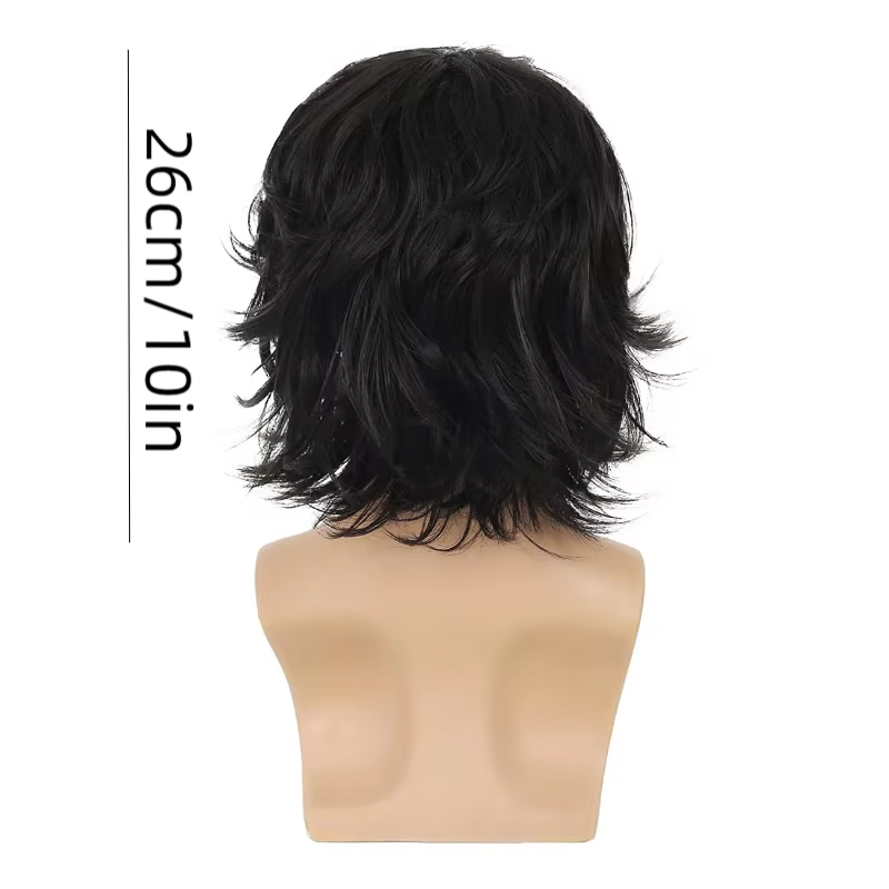 Perruque synthétique pour hommes