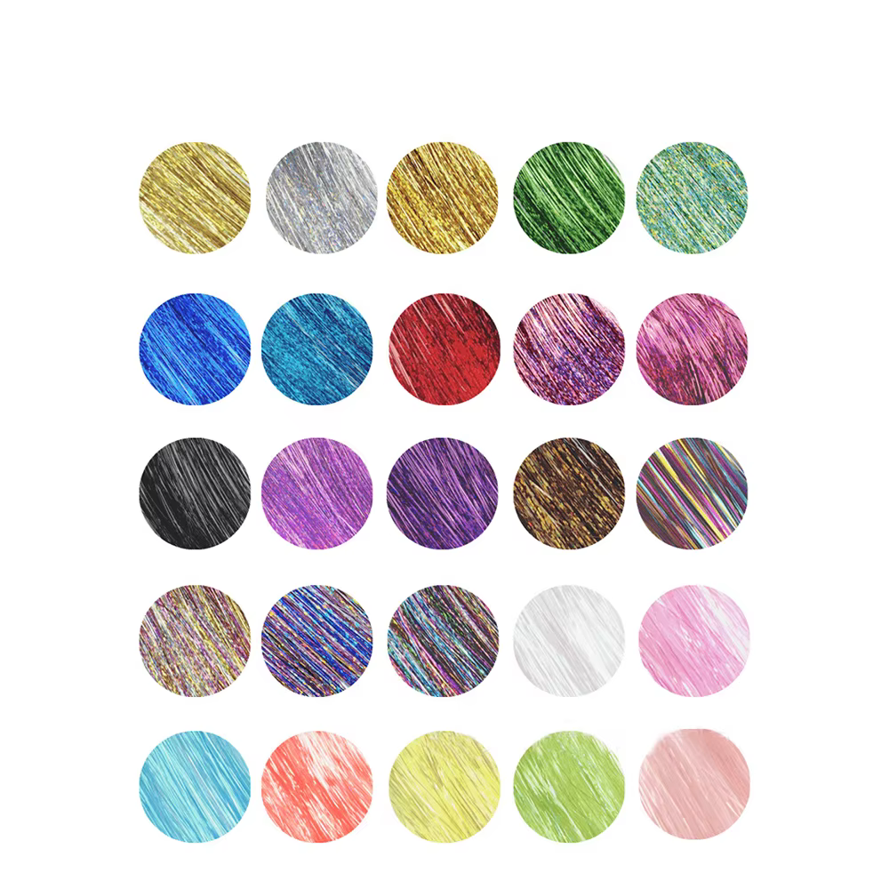 Tinsel-Extension de Cheveux Synthétiques au Crochet de 36 Pouces